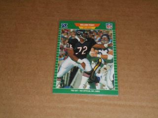 1989 Pro Set 47 William Perry Sp Card Bears Rare Bv$$$