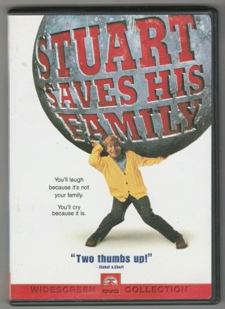 Stuart Saves His Family Dvd Widescreen With Insert Al Franken Rare Htf Oop