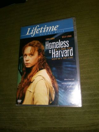 Homeless To Harvard (dvd,  2004) Lifetime Rare Oop Thora Birch Kelly Lynch
