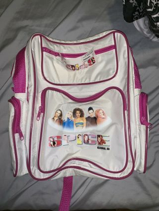 Spice Girls Backpack With Tags Rare