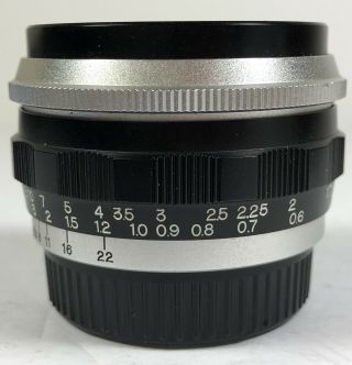 (RARE) Pentax Takumar 35mm F4 lens M42 screw ex,  first wide angle lens 3