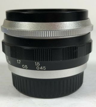 (RARE) Pentax Takumar 35mm F4 lens M42 screw ex,  first wide angle lens 4