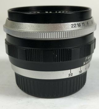 (RARE) Pentax Takumar 35mm F4 lens M42 screw ex,  first wide angle lens 5