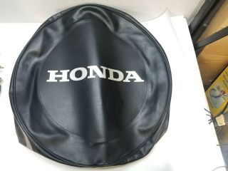 Honda Crv Cr - V Oem Black 15” Wheel Spare Tire Cover (rare)