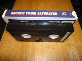 Escape From Safehaven (VHS,  1989) Rick Gianasi - Rare Cult Action Sleaze Sci - Fi 3