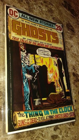 1972 Dc Ghosts Issue 8 Comic Book Bag/board Rare Horror Collectible Vintage