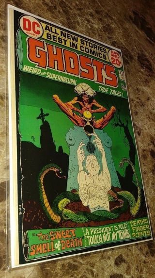1972 Dc Ghosts Issue 7 Comic Book Bag/board Rare Horror Collectible Vintage