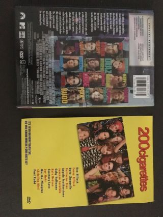 200 Cigarettes Ultra Rare DVD Out Of Print 2