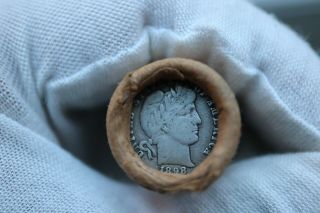 The Massachusetts Bank Roll 50 Barber Silver Dimes Rare 1898? Fine & O Vf,