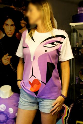 Prince Exclusive Purple 3121 Shirt Size X - Large Rare Npg W2a Symbol