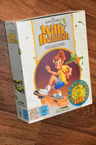 Complete The Adventures Of Willy Beamish Ms - Dos 3.  5 " Pc Tandy Vga Ega Rare 1991