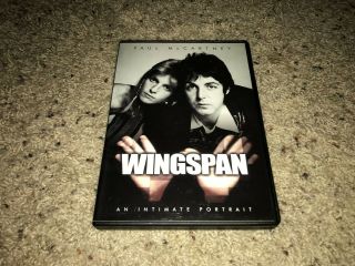 Paul Mccartney: Wingspan - An Intimate Portrait (dvd,  2001) Oop/rare