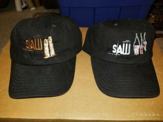 Rare Saw Ii And Saw Iii Crew Movie Hats - With Tags