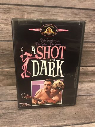 A Shot In The Dark Pink Panther 2nd Film 1964 Dvd Peter Sellers Rare Oop Vg