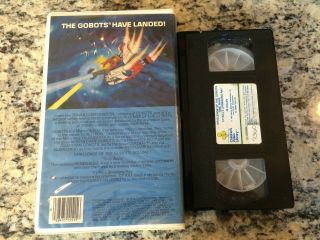 CHALLENGE OF THE GOBOTS VOLUME 1 RARE VHS CLAMSHELL 1985 1ST ISSUE TRANSFORMERS 2