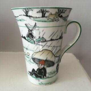 Very Rare Art Deco Royal Winton The Imps Nursery Ware Cup / Mug - Pixies Etc