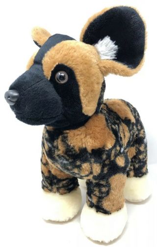 Build A Bear Hyena Plush Stuffed Animal Rare Htf African Dog Wild Toy