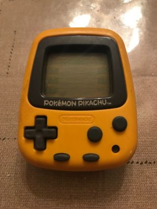 Rare Nintendo Pokemon Pikachu Virtual Pet 1998