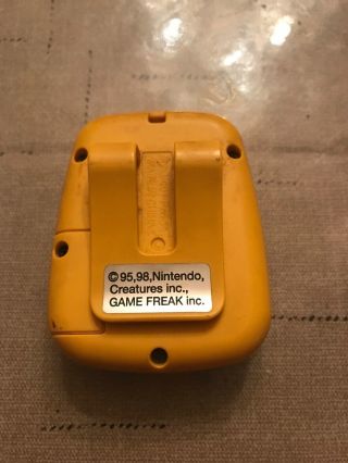 RARE Nintendo Pokemon Pikachu Virtual Pet 1998 2