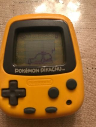 RARE Nintendo Pokemon Pikachu Virtual Pet 1998 4