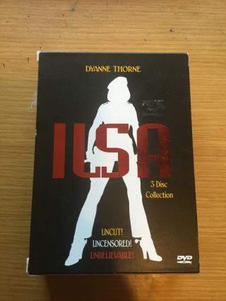 Ilsa Dvd Box Set Anchor Bay She Wolf Of The Ss Rare Oop