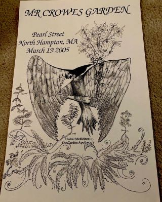 The Black Crowes - Mr.  Crowes Garden Rare Poster March 19,  2005,  Pearl St,  Ma