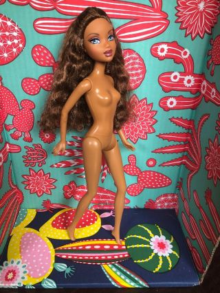 Rare Nude My Scene Teen Tees Madison Aa African American Barbie Doll For Ooak