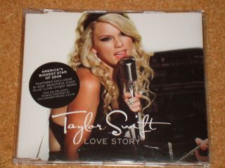 Taylor Swift - Love Story - Rare 3trk Eu Cd Single