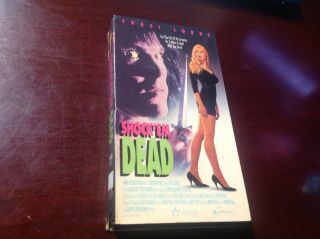 Traci Lords Shock ‘em Dead Vhs Rare Oop Cult Film Horror Sell Your Soul Devil