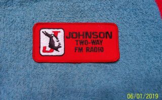 Vintage Johnson Cb Radio Hat Shirt Patch Dx Land Skip Rare Ham Radio