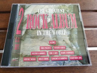 2cd Various - The Greatest Rock Album In The World (rare 80 