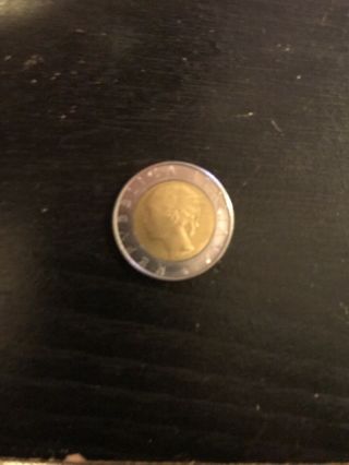 Italian Repvbblica Italiana L.  500 Coin Italy 1983 Rare Year Uncirculated