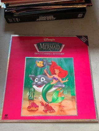 The Little Mermaid Ariels Undersea Adventures Laserdisc Rare Discs Are