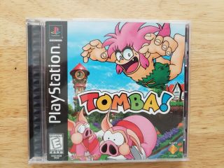 Tomba (sony Playstation 1 Ps1) Complete In Very Rare