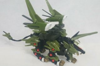 Hasbro Tomy Zoids Green Liger Zero Jager 2002 Complete Great Shape Rare