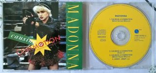Madonna: Causing A Commotion (very Rare 1995 Germany Cd Maxi - Single)