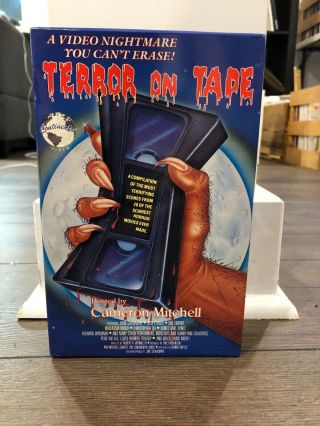 Terror On Tape Beta Not Vhs Rare Oop Continental Big Box Horror Gore Htf