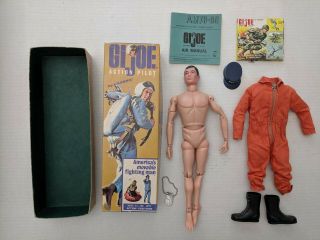Rare Complete 1964/1965 Gi Joe Action Pilot W/box & Accessories 7800