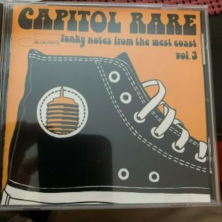 Capitol Rare,  Vol.  3: Funky Notes From The West Coast By Various Artists (cd, .