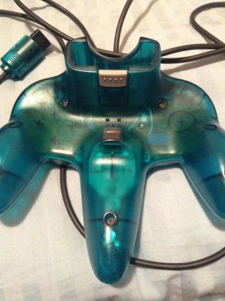 Nintendo 64 Ice Blue Funtastic Console N64 RARE 5