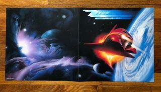 Zz Top Afterburner Rare Promo 12 X 24 Poster Flat 