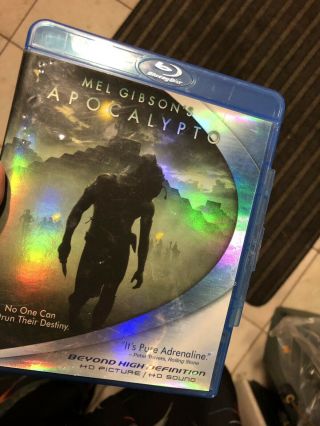 Apocalypto Usa Release English (blu - Ray Disc,  2007) Rare