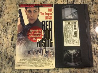 Red Sun Rising Rare Imperial Vhs Not On Dvd 1995 Don The Dragon Wilson Action