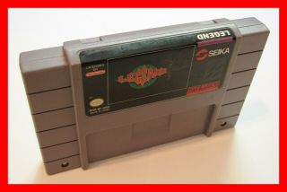 Legend Nintendo Game Snes Rare Seika Cartridge Classic $80 Value Htf