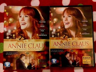 Annie Claus Is Coming To Town Dvd Hallmark Channel Christmas Rare W/ Slipcover
