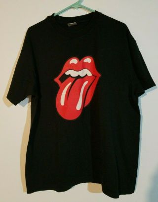 Rare Vintage Rolling Stones Bridges To Babylon World Tour 1997 Concert Shirt Xl
