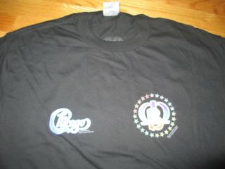 Rare 1992 Chicago And Moody Blues Crew Concert Tour (xl) T - Shirt Tasco Showco