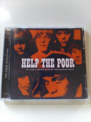 The Poor - Randy Meisner - Help The Poor: Complete Recordings Ultra Rare Cd Nm