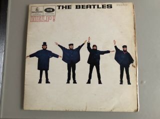 The Beatles - Help Rare 1st Uk Pressing Mono Pmc1255 Vinyl Record August 1965