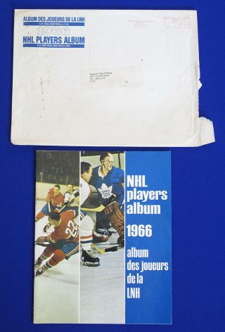 Rare 1965 - 66 Coca - Cola Nhl Hockey Players Complete Album -